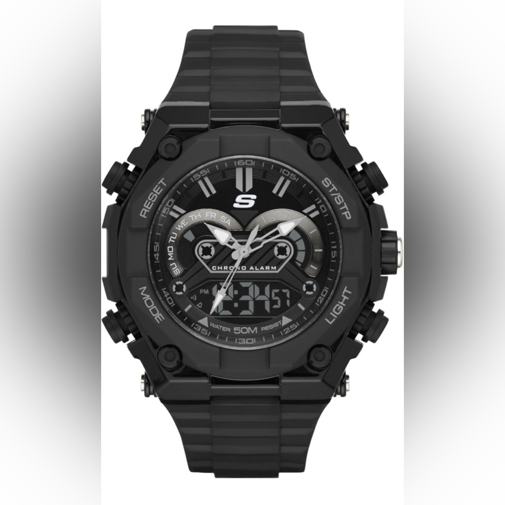 Skechers Black Digital Smartwatch